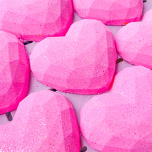 Load image into Gallery viewer, Shimmering Heart Bath Bomb