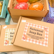 Load image into Gallery viewer, Autumn Soap Bar Gift Set