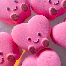 Load image into Gallery viewer, 10 Adorable Heart Bath Bombs