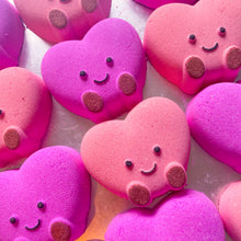 Load image into Gallery viewer, 10 Adorable Heart Bath Bombs