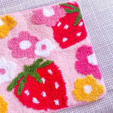 Load image into Gallery viewer, Strawberry Fields Bath Mat
