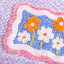 Load image into Gallery viewer, Spring Flowers Bath Mat
