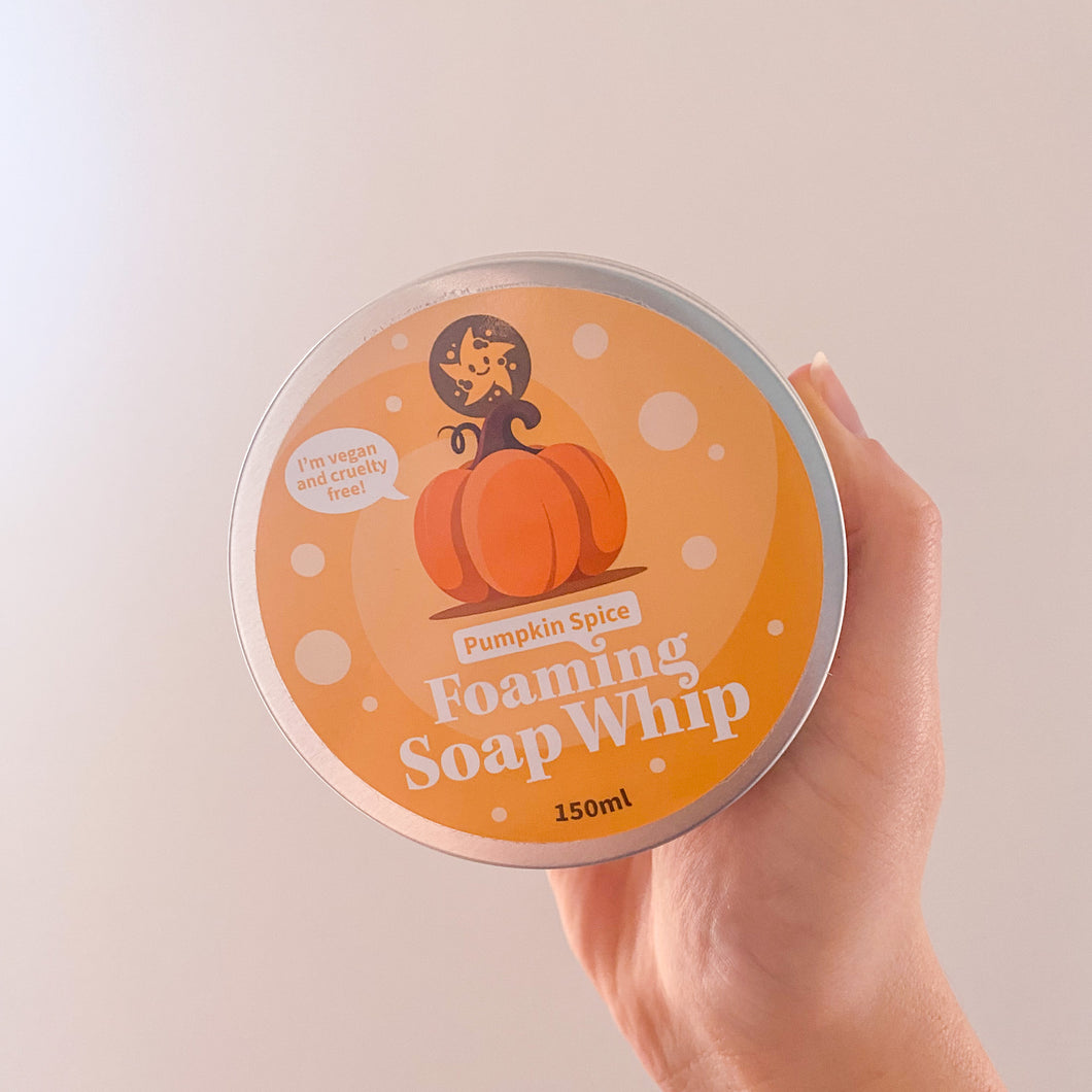 Pumpkin Spice Foaming Soap Whip