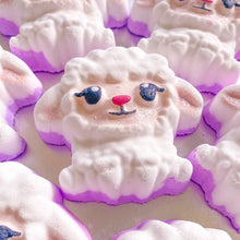 Load image into Gallery viewer, 10 Fluffy Sheep Bath Bombs
