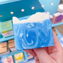Load image into Gallery viewer, Blueberry Smoothie Wonky Soap Bar
