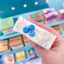 Load image into Gallery viewer, Blueberry Smoothie Wonky Soap Bar

