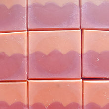 Load image into Gallery viewer, Blackcurrant and Pomegranate Wonky Soap Bar
