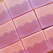 Load image into Gallery viewer, Blackcurrant and Pomegranate Wonky Soap Bar
