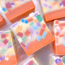 Load image into Gallery viewer, Thai Lime and Mango Wonky Soap Bar
