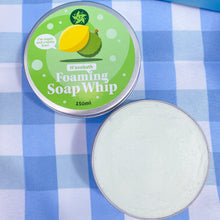 Load image into Gallery viewer, Lemongrass and Bergamot Foaming Soap Whip
